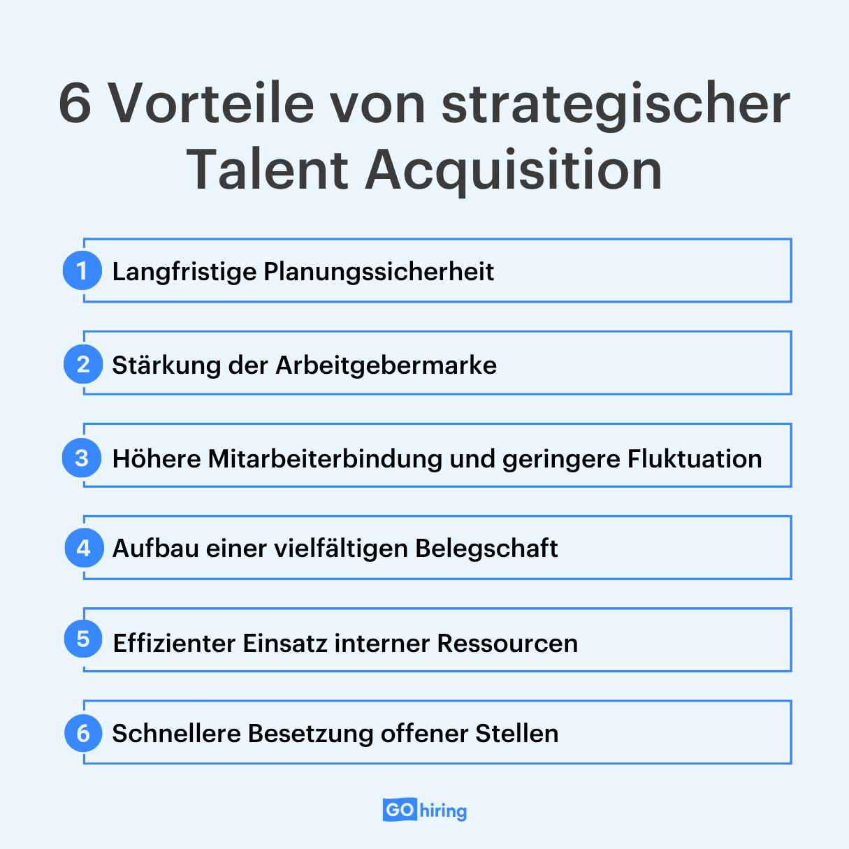 Vorteile von strategischer Talent Acquisiton